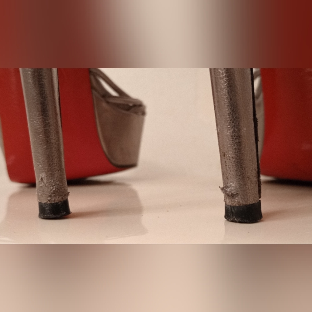 Christian Louboutin Metallic Sandals - Picture 14 of 15